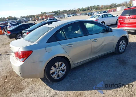 2014 Chevrolet Cruze Ls Auto from USA, damaged, VIN 1G1PA5SHXE7458549